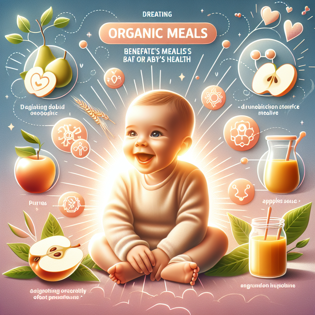 Les bénéfices des repas bio pour la santé de votre bébé
