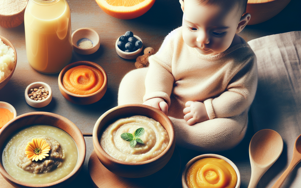 L’importance des repas bio pour votre bébé de 0 à 3 ans