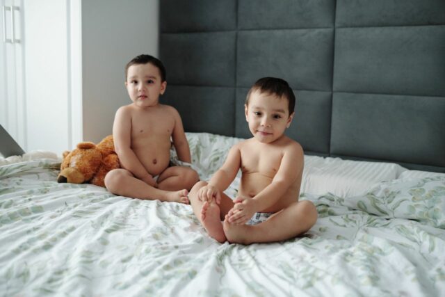 jumeaux premiers mois souvenirs-baby journal