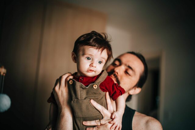 papa et bébé lien créer-baby journal