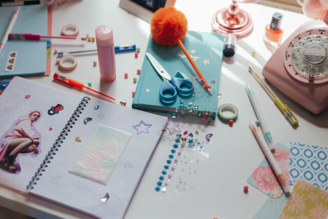 scrapbooking bébé débutant-baby journal