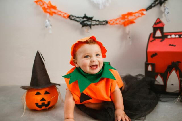 Halloween bébé premier costume-Baby journal