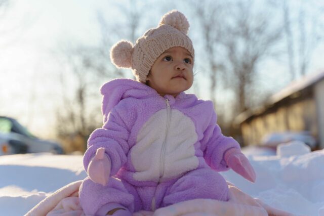bébé hiver froid sortir-Baby journal