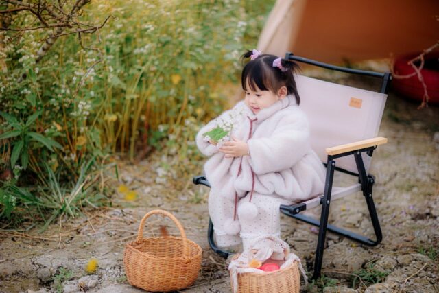 camping bébé première fois-Baby journal