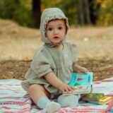 livre tissu bébé éveil sensoriel-Baby journal