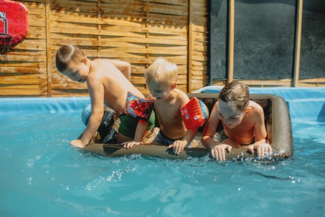 piscine gonflable bébé jardin sécurité-Baby journal