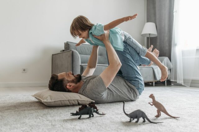 relation père fils masculinité-Baby journal