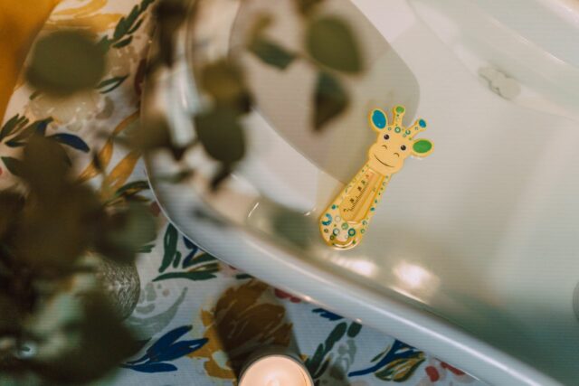 thermomètre de bain bébé-Baby journal